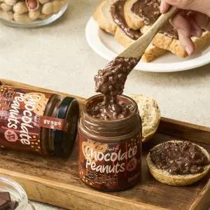 삼립 프로젝트H 프로틴 초코피넛버터 200g 1병+저당 딸기잼1병 택