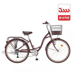 삼천리자전거 루시아 26 7단 시티 클래식 여성 자전거 완조립 삼천리 2026