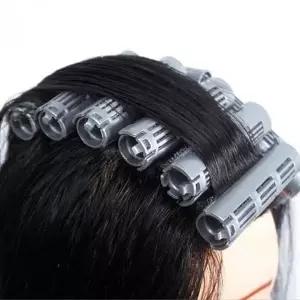 헤어 뿌리볼륨 롯드 파마롤 클립 셀프 스타일링 원터치 히피펌 도구