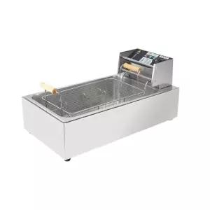 가정용 튀김 기계 소형 대용량 상업용 만두 온도 전기 프라이 기계식