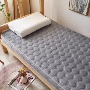 기숙사 라텍스 매트리스 싱글 원룸 접이식 1인용 토퍼 그레이/80x180