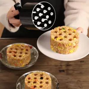 연탄 모양 케이크틀 볶음밥 원형 요리 베이킹 벌집 도시락 간식 모형