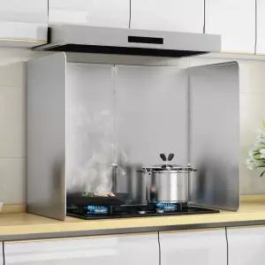 가림막 대형 스텐 튀김 곰탕 방지 기름튐 식당 렌지가드 배플 받침대