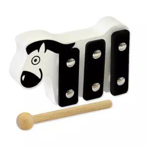아동악기완구 음악놀이 실로폰 얼룩말 원목 교구 어린이집 아동악기놀이