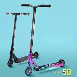 스턴트스쿠터 레인보우 두발 360 킥보드