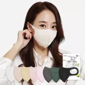 시노텍스 컬러 마스크 일상용품 귀가편한 사이즈선택 10매 MNA