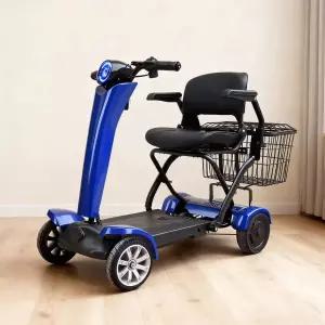 EVENICE 경량 4륜 자동 접이식 이동성 스쿠터 어르신 노인 노약자 나드리 전동카