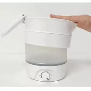 접이식 전기포트 크루거 캠핑 여행용 0.8L 접는 전기주전자 미니 폴딩포트