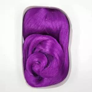 보라색 긴머리 웨이브 가발 전체가발 여성가발