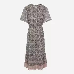 [롯데백화점]써스데이 아일랜드 프릴 포인트 보더믹스 원피스 T256MOP160W