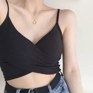 [라일리여성언더웨어] Rly 린스 꼬임 이너 민소매 캡내장 크롭탑 끈 나시