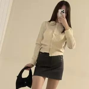 여자 클럽룩 가죽치마 속바지 미니스커트