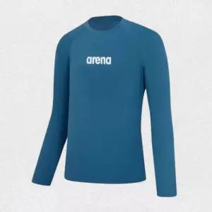 매장정품 아레나 ARENA 남성 이니셜 레저 래쉬가드A4BM1PR11BLU 1424802
