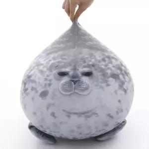 30cm 40cm 하프 물범 인형 물개 베개  쿠션