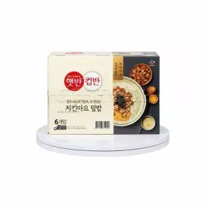 햇반 컵반 치킨마요덮밥 233g x 6개 즉석간편요리 코스트코 921911 , 1개입