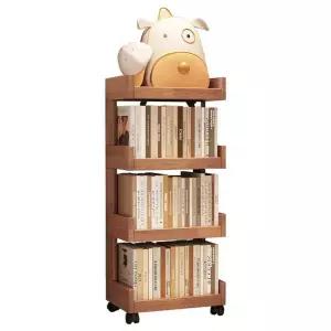 코너책장 원목 슬림 선반 2단 틈새 수납 600 확장형