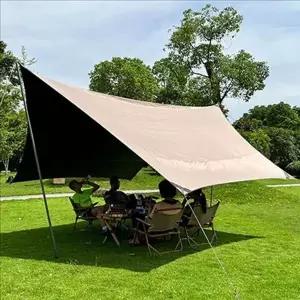 대형 캠핑 타프 차량용 차박 타프 사각 암막 그늘막 텐트
