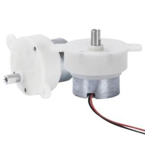 DC 6V 마이크로 JS30 기어 전기 모터 저소음 5RPM/100rpm 저속 스테이지 DIY 조명 스타리 모터 쇼 턴테이블