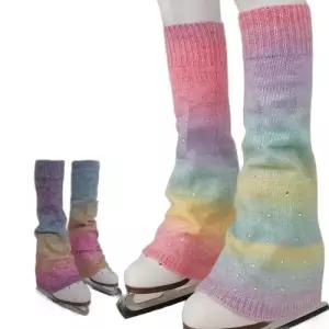 누마 피겨양말 레크워머 여아 성인 발토시 아이스 스케이팅 슈즈 보온 보호대 커버