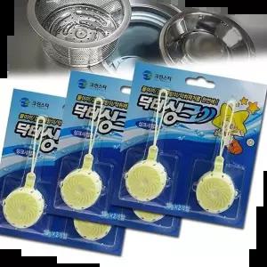 세정알 닥터싱크 걸이식 씽크대 걸음망세정제 6개