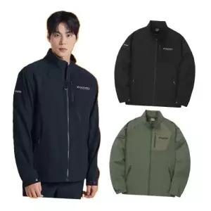 [디스커버리][택가 169,000원] 24FW 가을 남성 우븐 하이넥 트레이닝 자켓 DMTR31044-ICWJ 674218