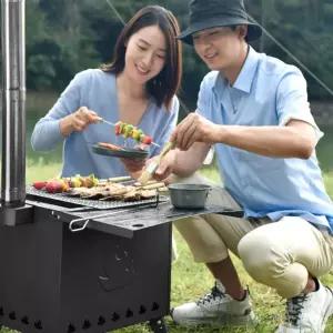 화목 난로 소형 대형 캠핑 차박 불멍 바베큐 휴대용 스토브 화로대