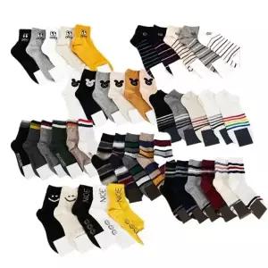 (선택 free)몰 랜덤이라 더 예뻐 양말5켤레 랜덤박스 긴 패션 양말 여성 면 여자 스포츠 니삭스