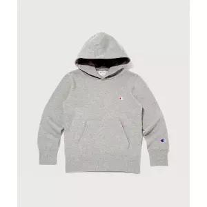 챔피온 CHAMPION KIDS 키즈 C로고 프렌치테리 후드 티셔츠 Normal Grey CKTS3FK02G2 677219