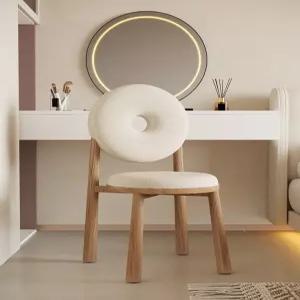 예쁜 화장대 의자 인테리어 디자인 스툴 북유럽 벨벳 침실 원룸 추천