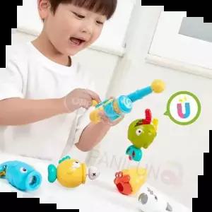 자석낚싯대 뜰채 물총 자석낚시 영유아장난감 발달장난감 자석장난감 어린이집교구 키즈카페장난감