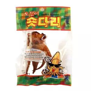 얄리 한양식품 숏다리 20g 10입