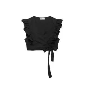 여자 정장세트 봄 스트릿 랩 크롭탑+미니스커트 세트 원픽1