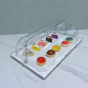 진열장 디저트 2층 빵 과일 음식 접시 다층 빵진열장