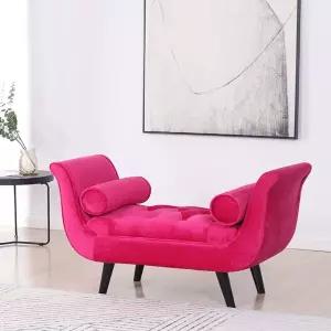 쇼파 베드 벤치 스툴 인테리어 팔걸이 사이드 6m 다크그린 휴식