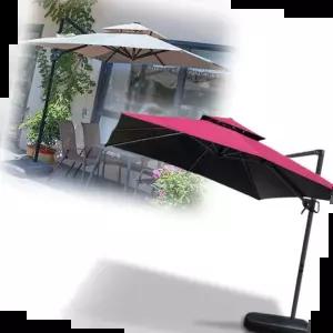 해수욕장파라솔 대형파라솔 옥상 테라스 정원 접이식 햇빛차단 그늘막