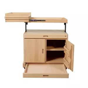 미술 원목 미술도구 보관함 트레이 정리함 보관대