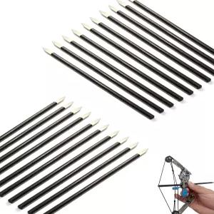 노바스파크 8.3인치 미니 활 화살 - 녹 홈 업그레이드 및 금속 팁 20개 타이테노트 활쏘기용 소프트 폼 3개