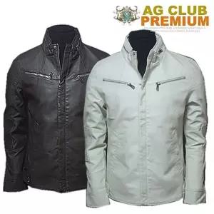 AG XU303427 6 가죽점퍼 PU33 벨트장식 WS