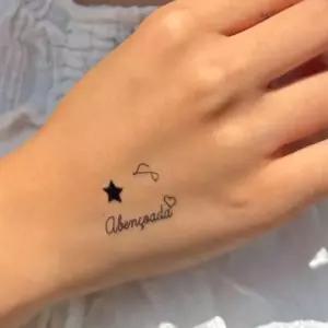 붙이는 타투 문신 스티커 20종 A타입 셀프타투 패션연출