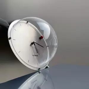 우주 스페이스 투명 벽 메탈 벽걸이 벽시계 인테리어 시계