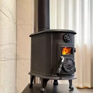 북유럽 소형난로 복고풍 장작 난로 주철 WHS2 실내 NWS1