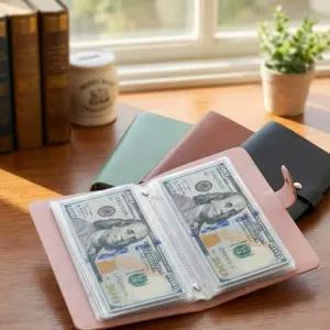 달러보관함 돈 화폐 지폐 수집 바인더 수납 앨범 50포켓