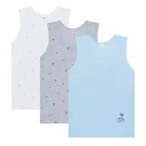 [수아팜] 남아 쿨 코튼 트로피컬 런닝 3매 세트