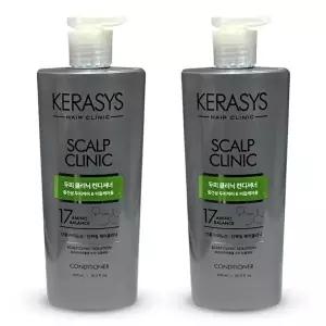 [셀러허브 1]애경 케라시스 두피 클리닉 단백질 비듬 케어 컨디셔너 600ml 2개