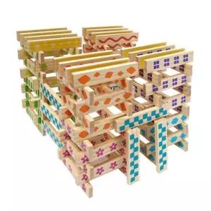 유아 카프라 원목 블록 장난감 100P 쌓기 교구