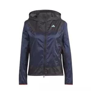 아디다스 남여공용 아디제로 러닝 라이트웨이트 바람막이 자켓 블랙 IM4165