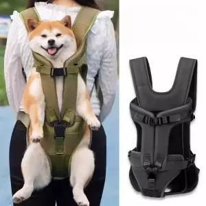 강아지 어부바 휴대용 가방 하네스 포대기 애완동물 라이딩 캐리어