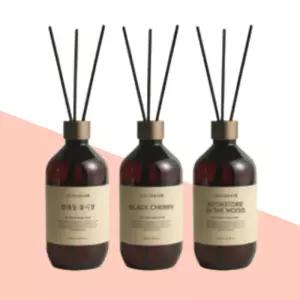 코코도르 프리미엄 디퓨저 500ml 3개입 양재동꽃시장 향 대용량 실내방향제