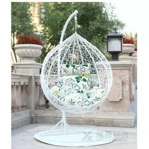 라탄 그네의자 정원 행잉체어 쿠션 실내 흔들 카페 둥지