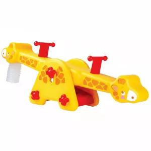 기린 시소 실내 아기 장난감 유아 놀이기구 어린이 흔들말 승용완구 어린이집 거실 놀이터